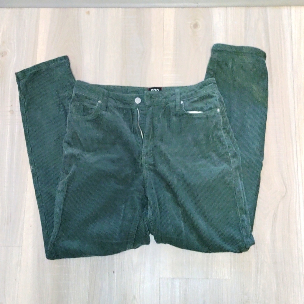 Corduroy mom high rise jeans